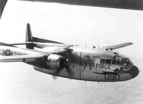 C-119 (photo courtesy of Fred Horky)