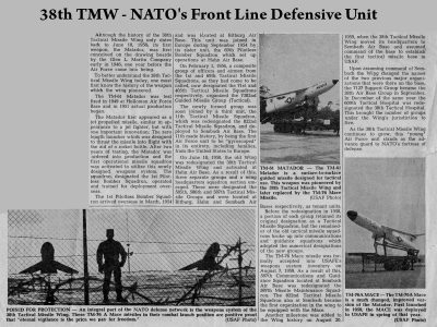38th TMW – NATO’s Front Line Defensive Unit